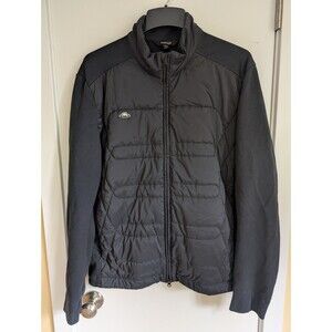 Radmor Anderson Hybrid Performance Jacket Mens XL Black Lightweight Golf Quilted